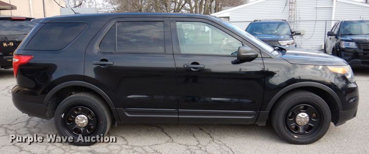 image for item IM9878 2013 Ford Explorer Police Interceptor  SUV