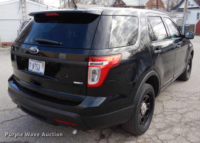 image for item IM9878 2013 Ford Explorer Police Interceptor  SUV