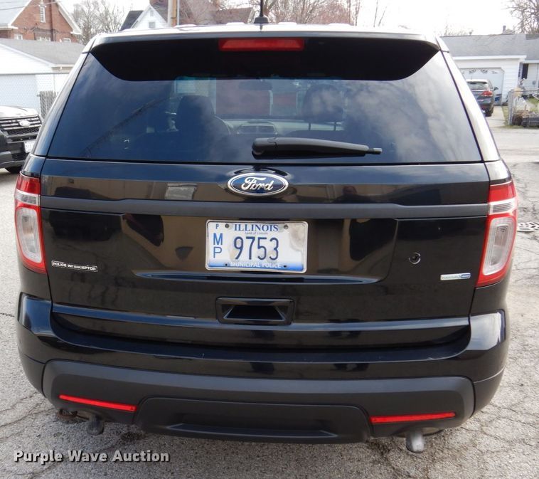 image for item IM9878 2013 Ford Explorer Police Interceptor  SUV