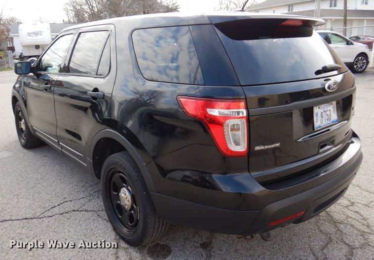 image for item IM9878 2013 Ford Explorer Police Interceptor  SUV