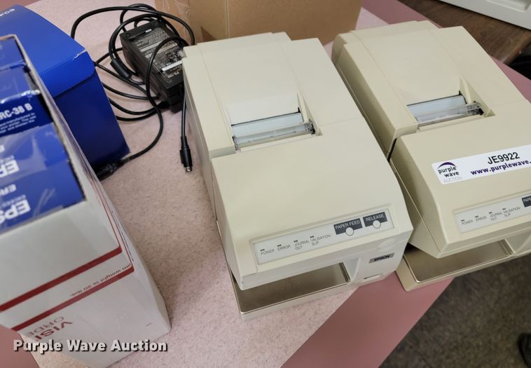 image for item JE9922 (2) Epson M115A receipt printer