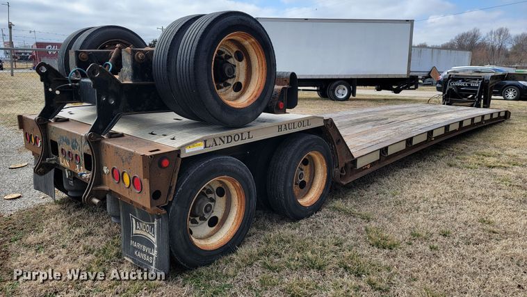 image for item JE9975 2008 Landoll Hauloll  lowboy equipment trailer