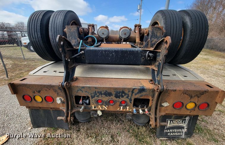 image for item JE9975 2008 Landoll Hauloll  lowboy equipment trailer