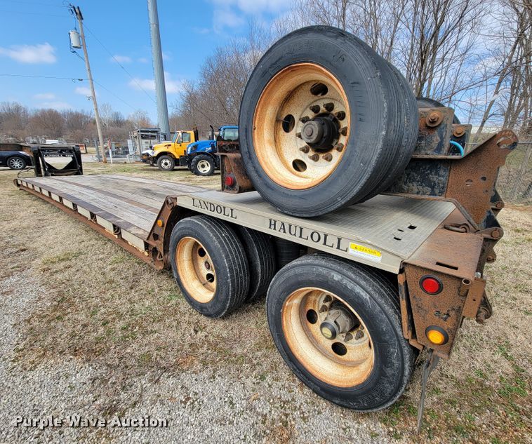 image for item JE9975 2008 Landoll Hauloll  lowboy equipment trailer