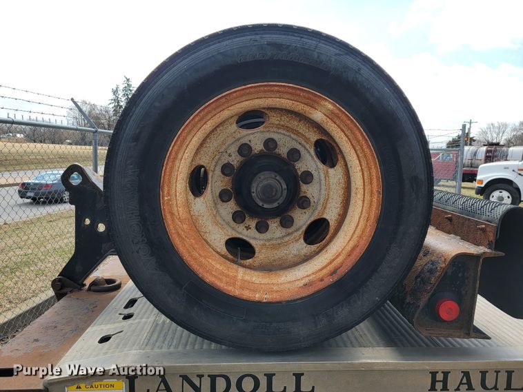 image for item JE9975 2008 Landoll Hauloll  lowboy equipment trailer