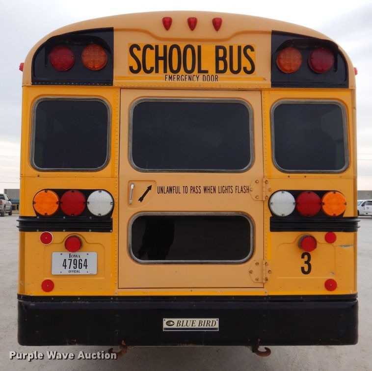 image for item JK9486 2010 Blue Bird All American FE  school bus