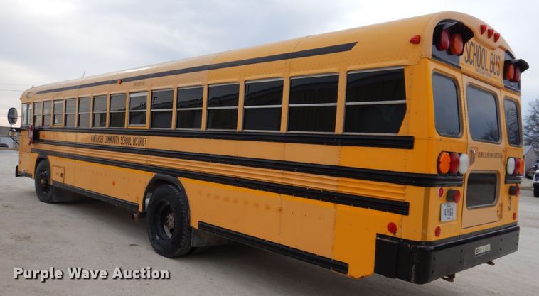 image for item JK9486 2010 Blue Bird All American FE  school bus