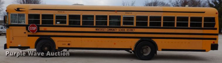 image for item JK9486 2010 Blue Bird All American FE  school bus