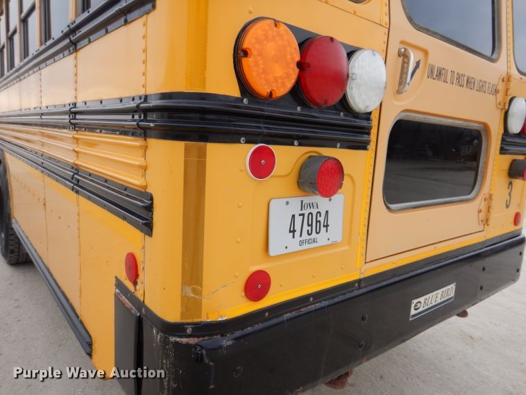 image for item JK9486 2010 Blue Bird All American FE  school bus