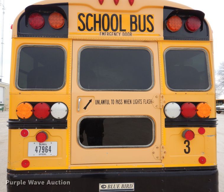 image for item JK9486 2010 Blue Bird All American FE  school bus