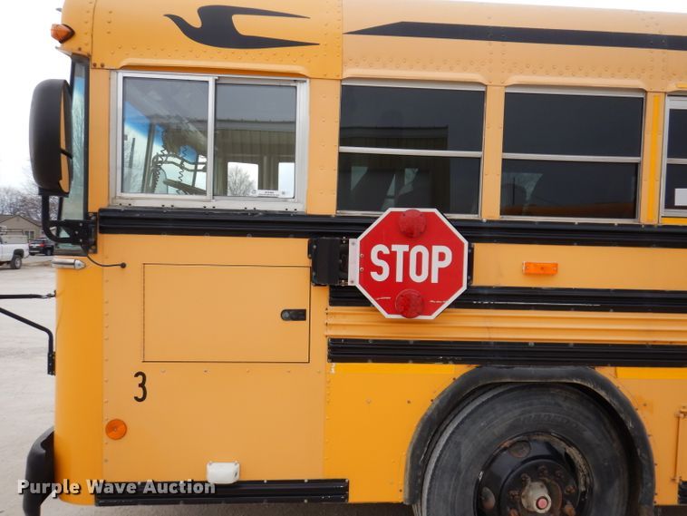 image for item JK9486 2010 Blue Bird All American FE  school bus