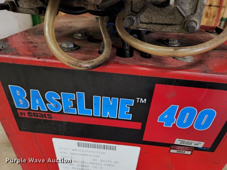 image for item KE9825 Coats Baseline 400  rim clamp tire machine