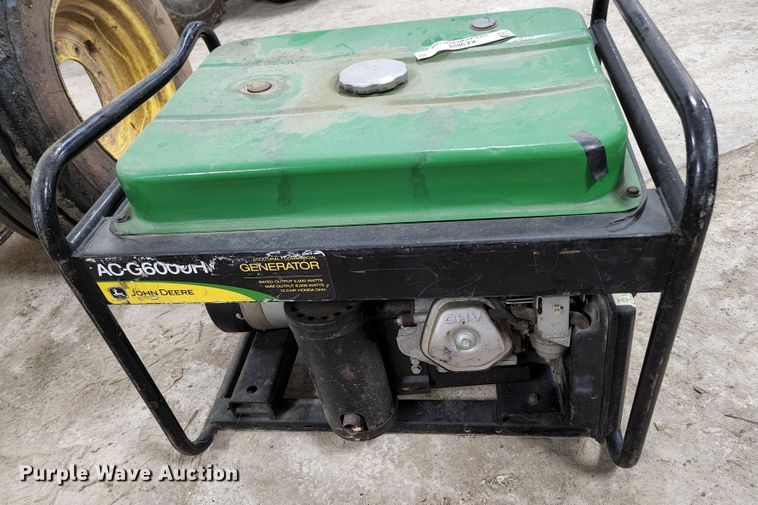 image for item KE9828 John Deere AC-G6000H  generator