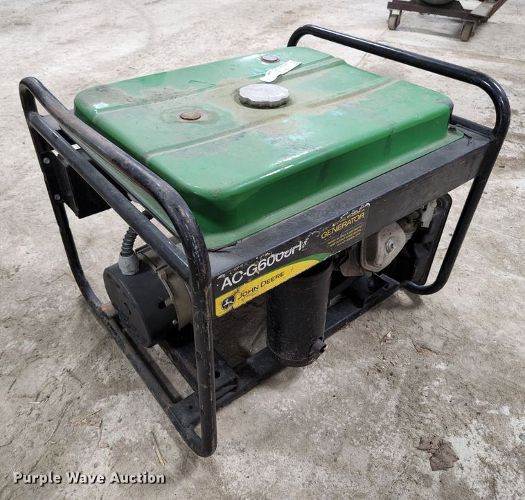 image for item KE9828 John Deere AC-G6000H  generator