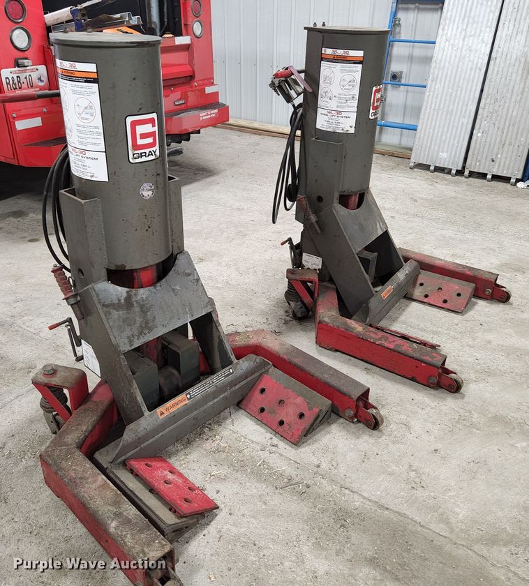 image for item KE9832 (2) Gray WL-30 wheel lift systems