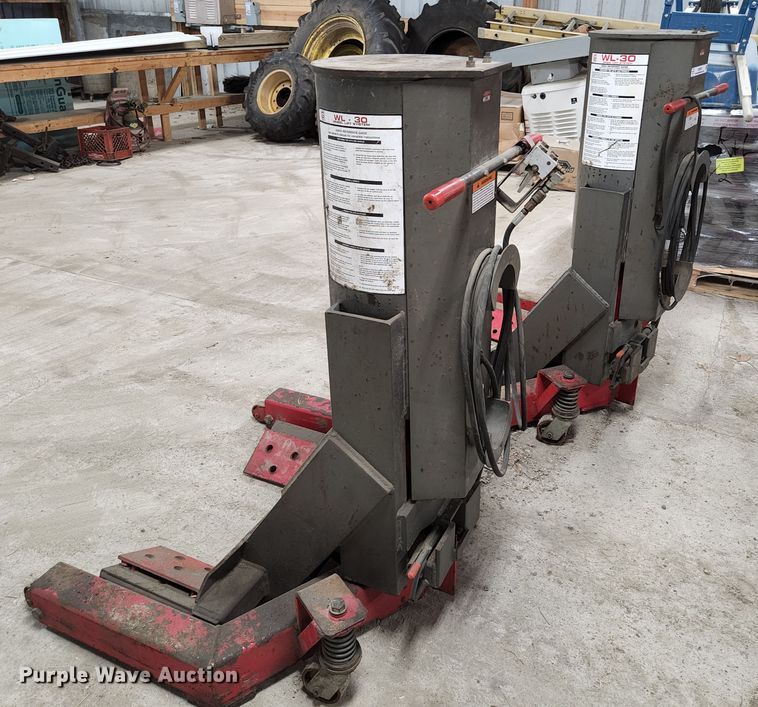 image for item KE9832 (2) Gray WL-30 wheel lift systems