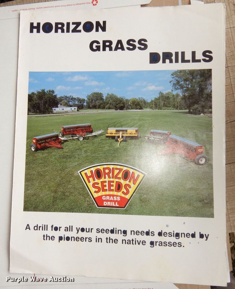 image for item KM9655 1983 Horizon Seeds  grain drill