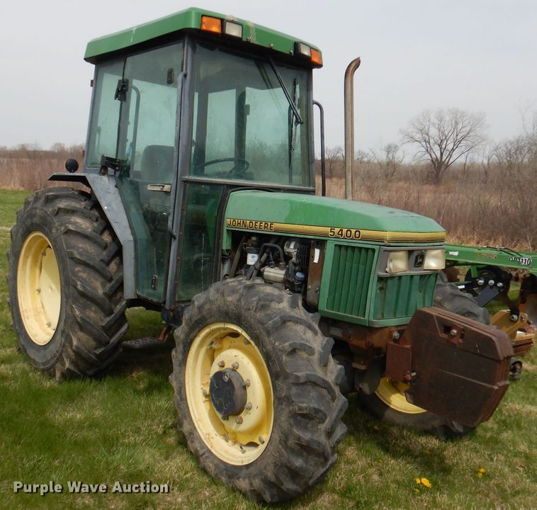 image for item KM9660 1997 John Deere 5400  MFWD tractor