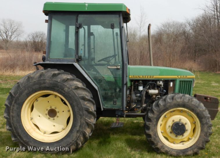 image for item KM9660 1997 John Deere 5400  MFWD tractor