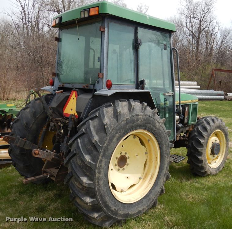 image for item KM9660 1997 John Deere 5400  MFWD tractor