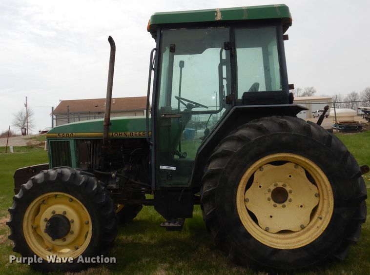 image for item KM9660 1997 John Deere 5400  MFWD tractor