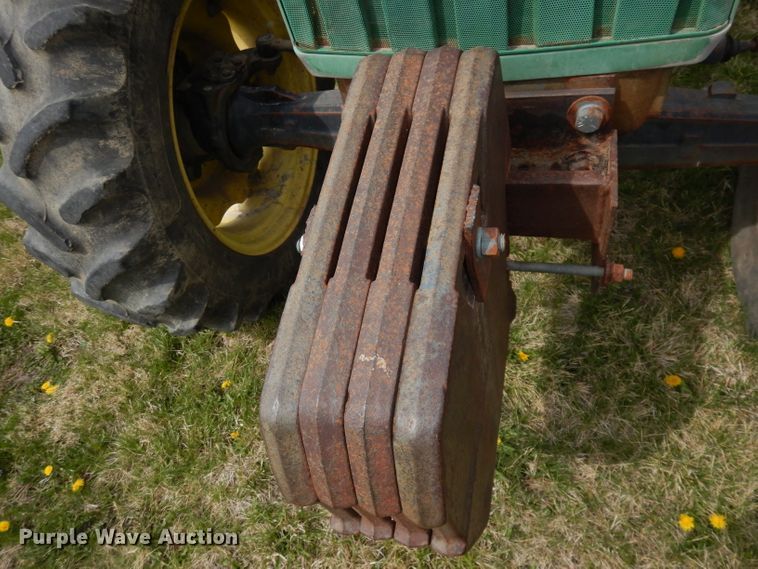 image for item KM9660 1997 John Deere 5400  MFWD tractor