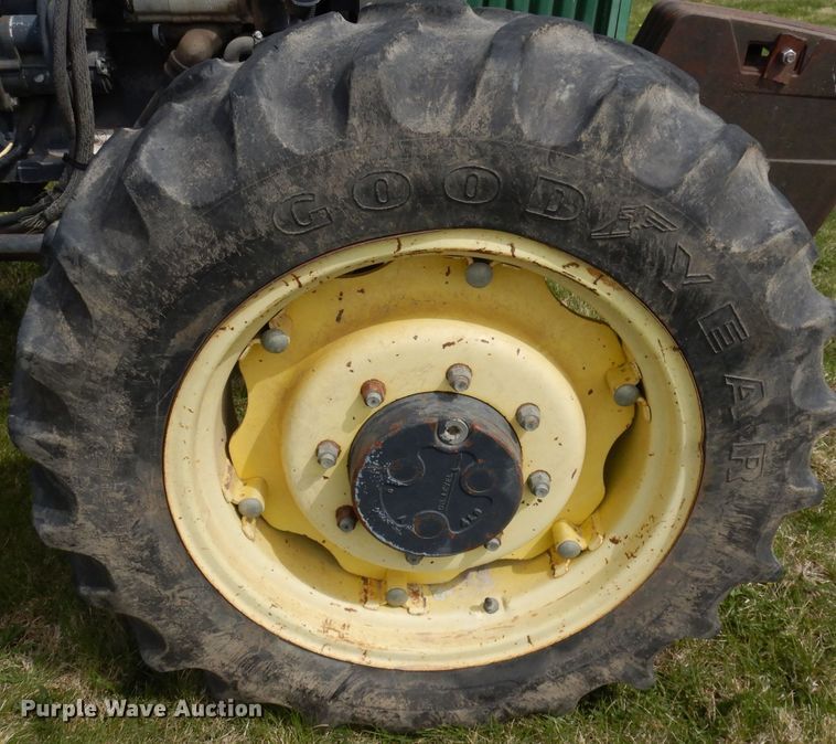 image for item KM9660 1997 John Deere 5400  MFWD tractor