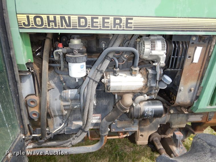 image for item KM9660 1997 John Deere 5400  MFWD tractor