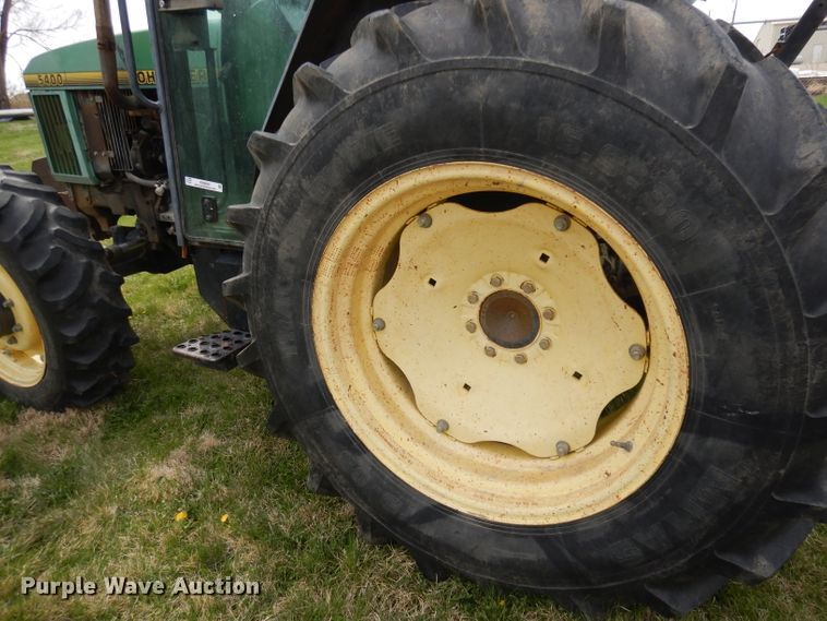 image for item KM9660 1997 John Deere 5400  MFWD tractor