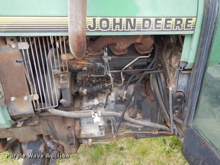 image for item KM9660 1997 John Deere 5400  MFWD tractor