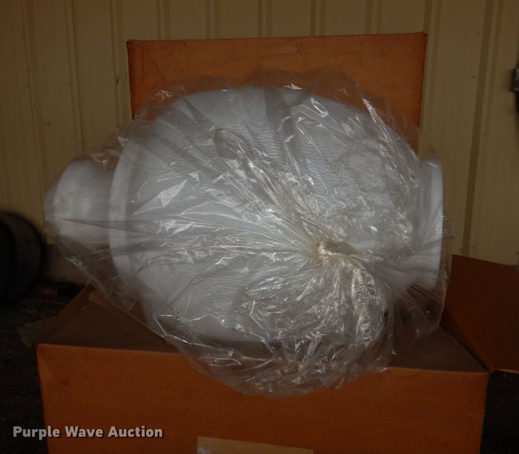 image for item KM9790 (8) Lexan white street lamp globes