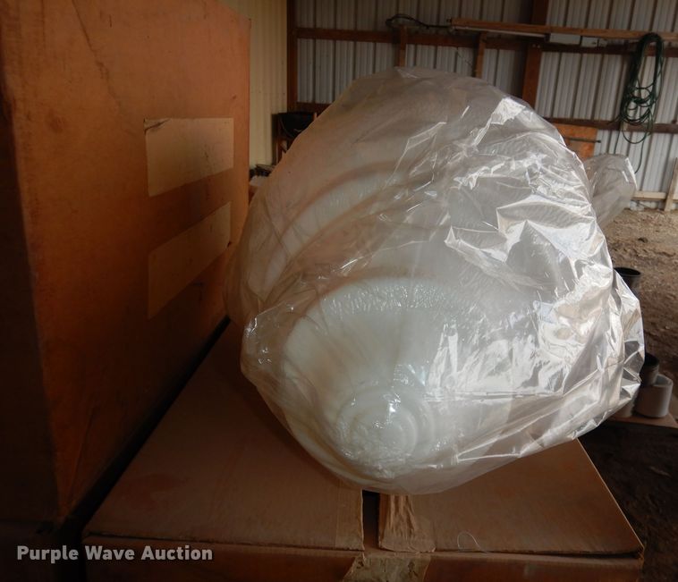 image for item KM9790 (8) Lexan white street lamp globes