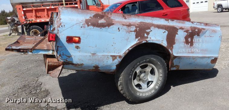 image for item KM9794 Pickup truck bed trailer