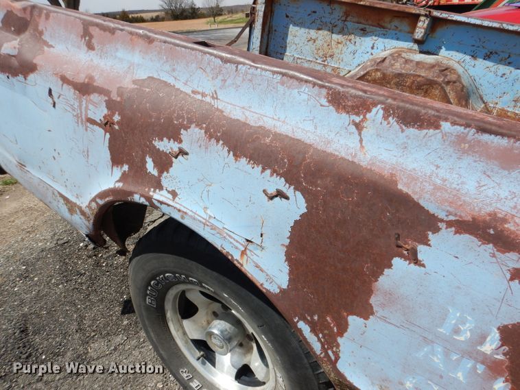 image for item KM9794 Pickup truck bed trailer