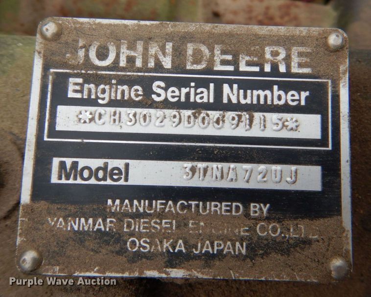 image for item KP9190 John Deere F935  lawn mower