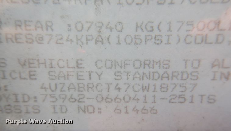 image for item KP9197 2007 Thomas  school bus