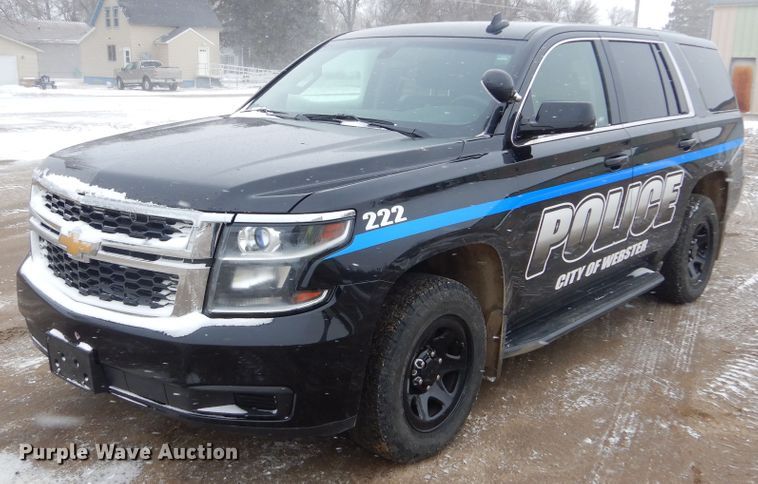 image for item KT9103 2016 Chevrolet Tahoe Police  SUV
