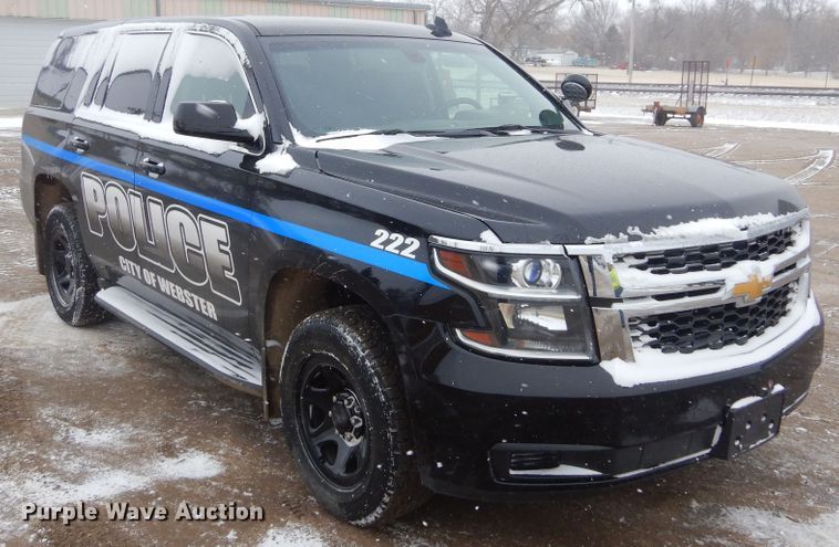 image for item KT9103 2016 Chevrolet Tahoe Police  SUV