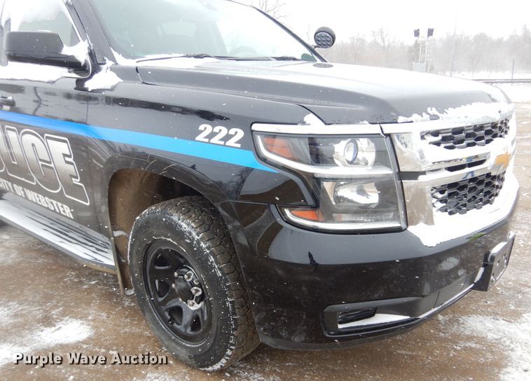 image for item KT9103 2016 Chevrolet Tahoe Police  SUV
