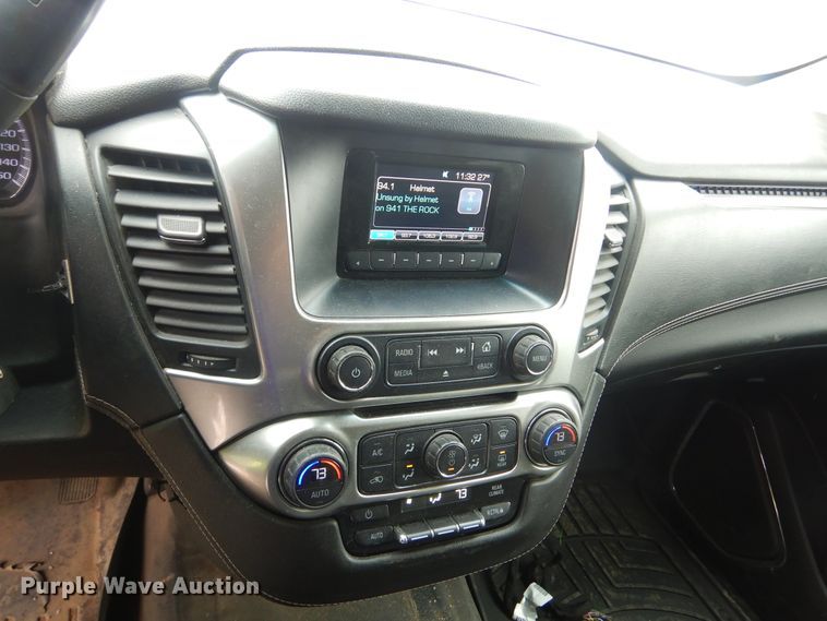 image for item KT9103 2016 Chevrolet Tahoe Police  SUV