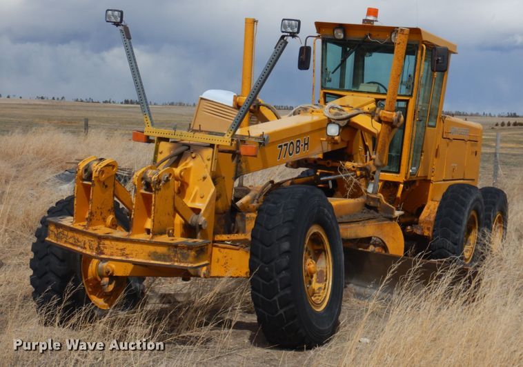 image for item KU9712 1991 John Deere 770BH  motor grader