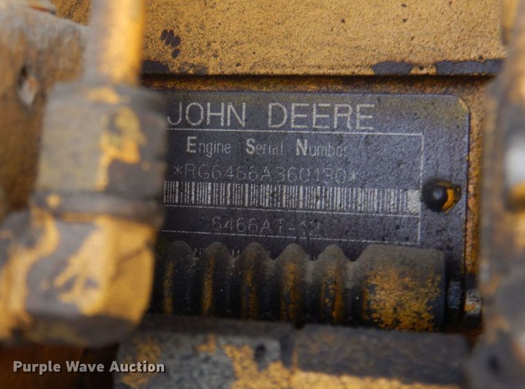 image for item KU9712 1991 John Deere 770BH  motor grader