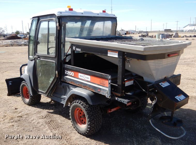 image for item LJ9884 Bobcat 2200  utility vehicle