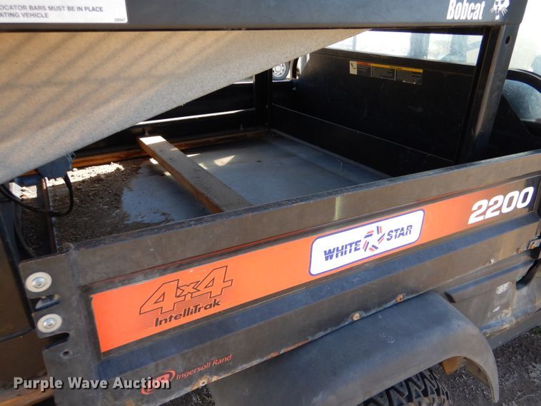 image for item LJ9884 Bobcat 2200  utility vehicle