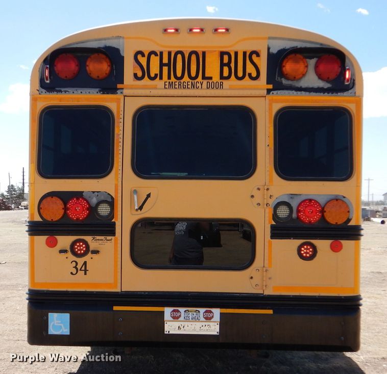 image for item LJ9887 2006 Blue Bird All American FE  school bus