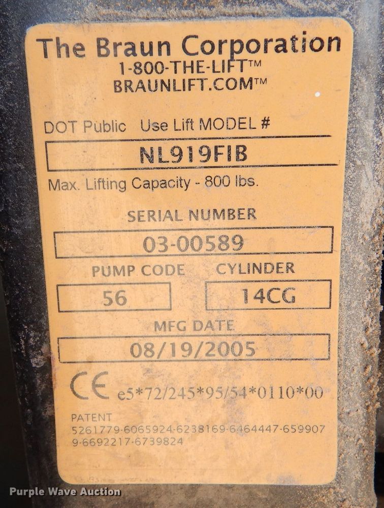 image for item LJ9887 2006 Blue Bird All American FE  school bus