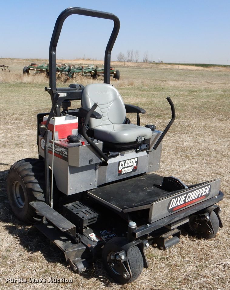 image for item LJ9917 Dixie Chopper Classic 3360HP  ZTR lawn mower