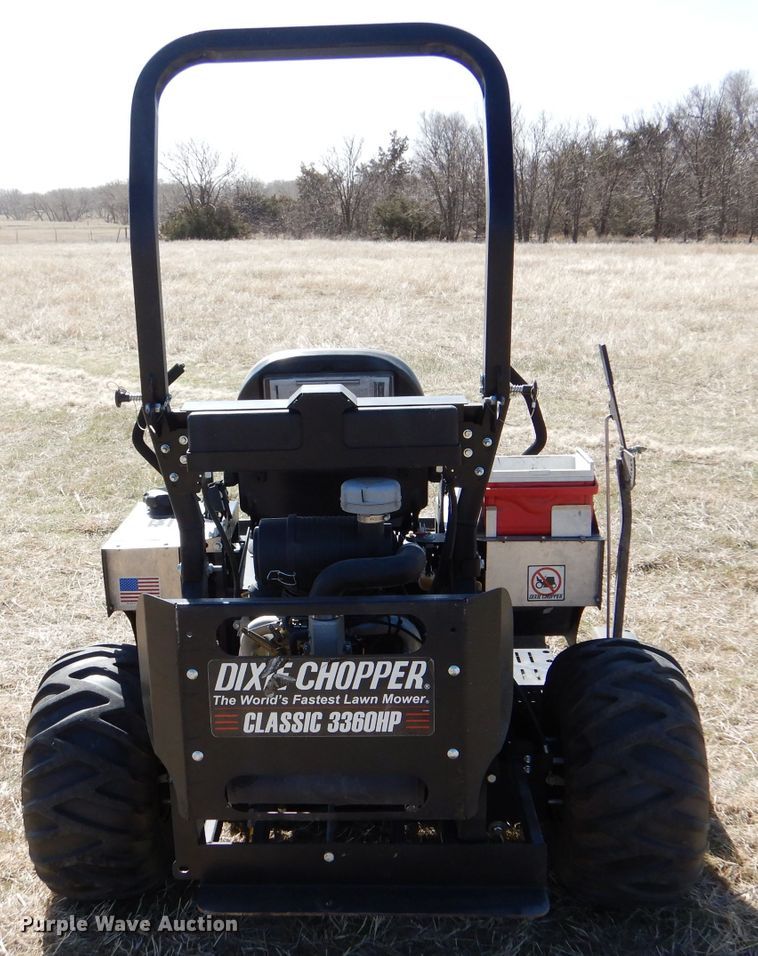 image for item LJ9917 Dixie Chopper Classic 3360HP  ZTR lawn mower