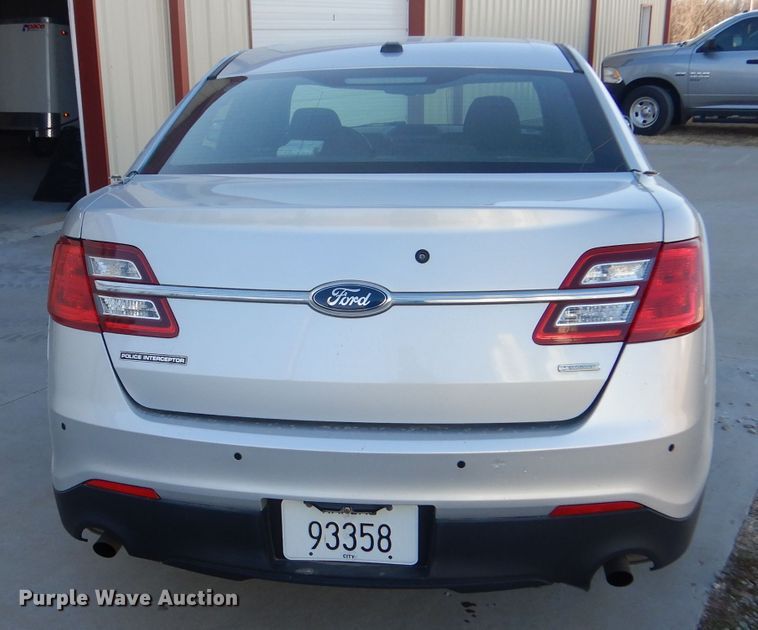 image for item LJ9929 2014 Ford Taurus Police Interceptor