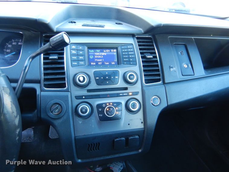 image for item LJ9929 2014 Ford Taurus Police Interceptor